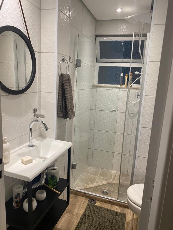 Apartamento Agradavel Em Santos Na Rua Da Praia. Exterior photo